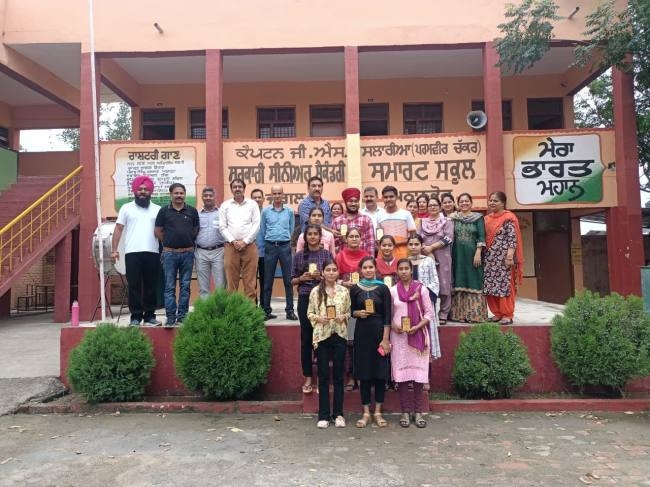 the result of param vir chakra winner captain gurbachan singh salaria lead school was100