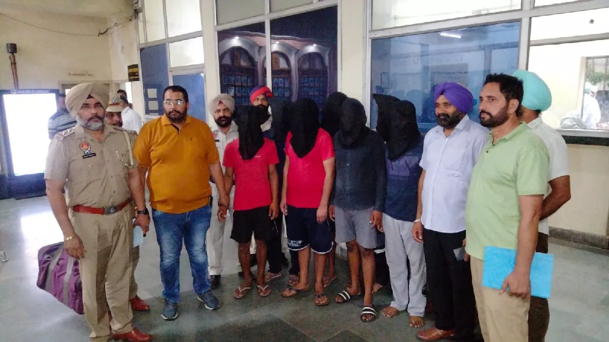 लुधियाना में हौजरी कारोबारियों को काल कर रंगदारी मांगने वाले गैंगस्टरों के सात गुर्गे गिरफ्तार, दहशत फैलाने के लिए करवाई थी फायरिंग