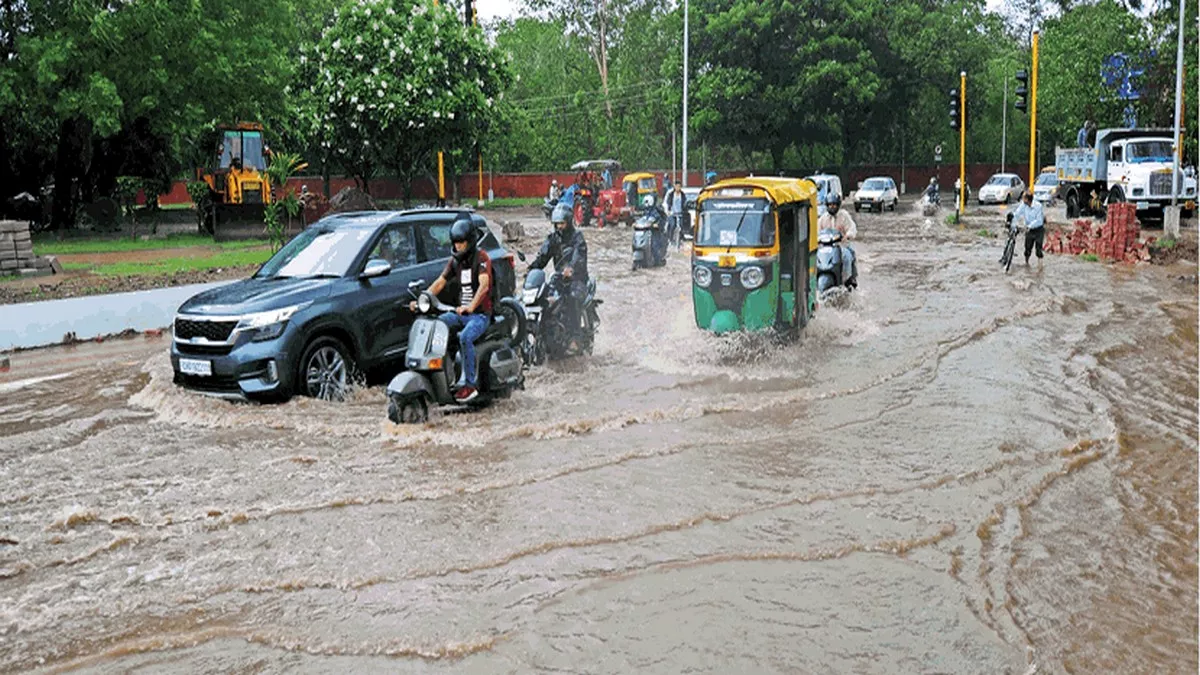 चंडीगढ़ में मानसून की जबरदस्त एंट्री, 81.1 एमएम बारिश ने तोड़ा 9 साल का रिकार्ड, जानिए अगले दिनों मौसम का हाल