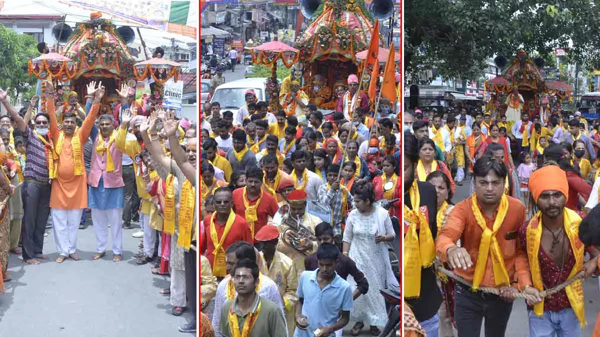 Dehradun News: देहरादून में भगवान जगन्नाथ ने किया नगर भ्रमण, देखें तस्‍वीरों में