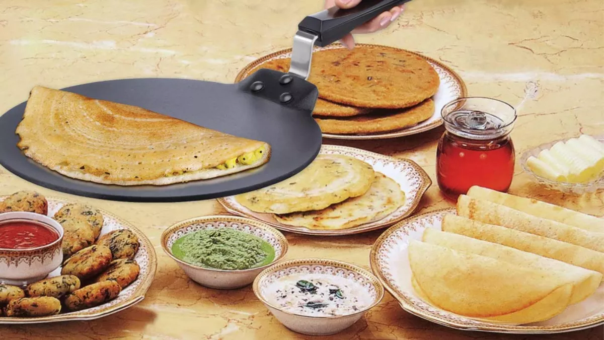 टेस्टी और क्रिस्पी डोसा बनाने के लिए चुने ये बेहतरीन Dosa Tawa, चीला और आमलेट भी बनेगा झटपट
