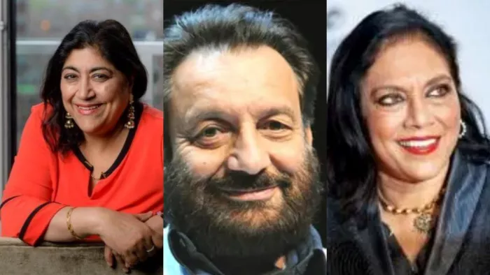 File Photo of Gurinder Chadha, Shekhar Kapur and Mira Nayar