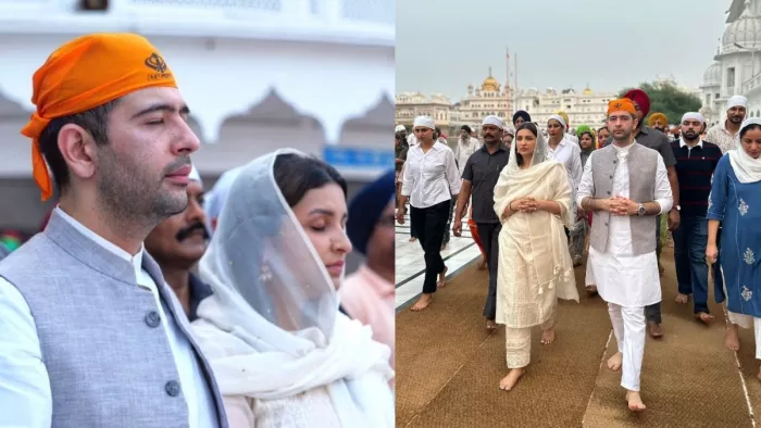 Parineeti Chopra Raghav Chadha visited the Golden Temple of Amritsar. Photo-Instagram