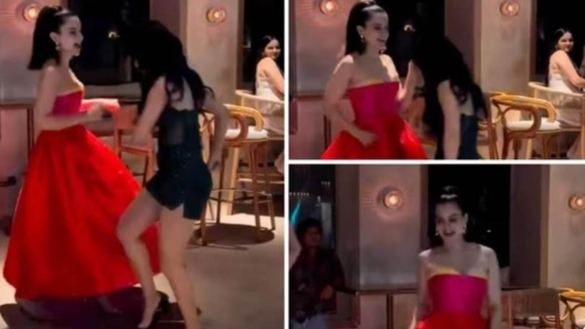 kangana ranaut dance with avneet kaur at tiku weds sheru success party video goes viral