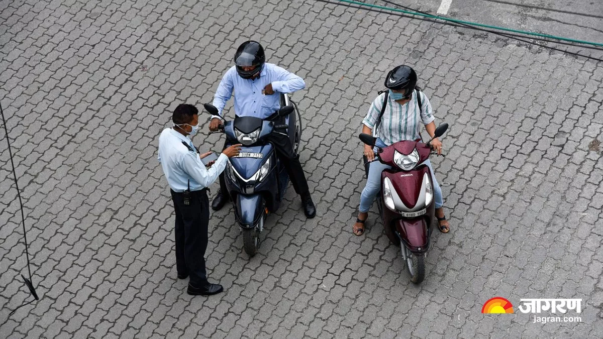 UP Traffic Police : हर माह चार हजार वाहनों का चालान, फिर भी मान नहीं रहे ‘नादान’