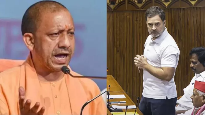संसद में राहुल गांधी के बयान पर बोले योगी