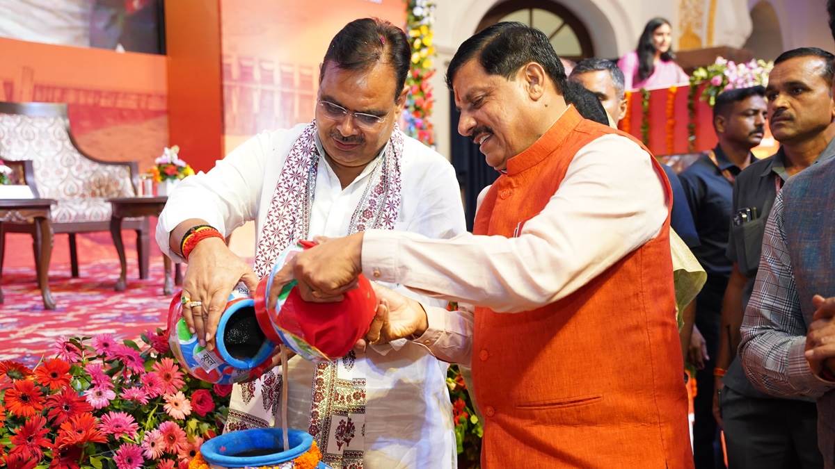 cm mohan yadav said every drop of water will be used in madhya pradesh and rajasthan