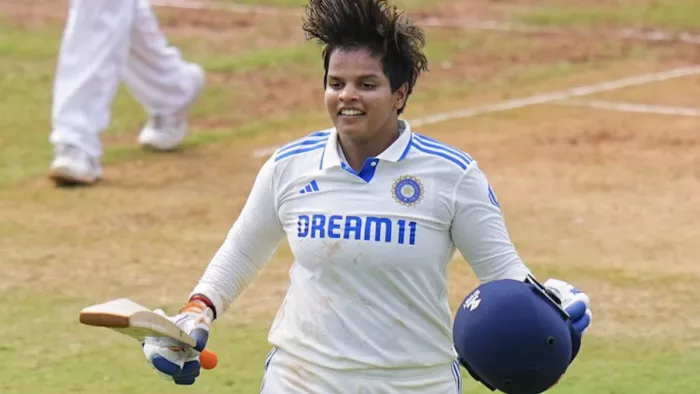 Shefali Varma ने दोहरा शतक जड़कर बड़ा कीर्तिमान किया अपने नाम
