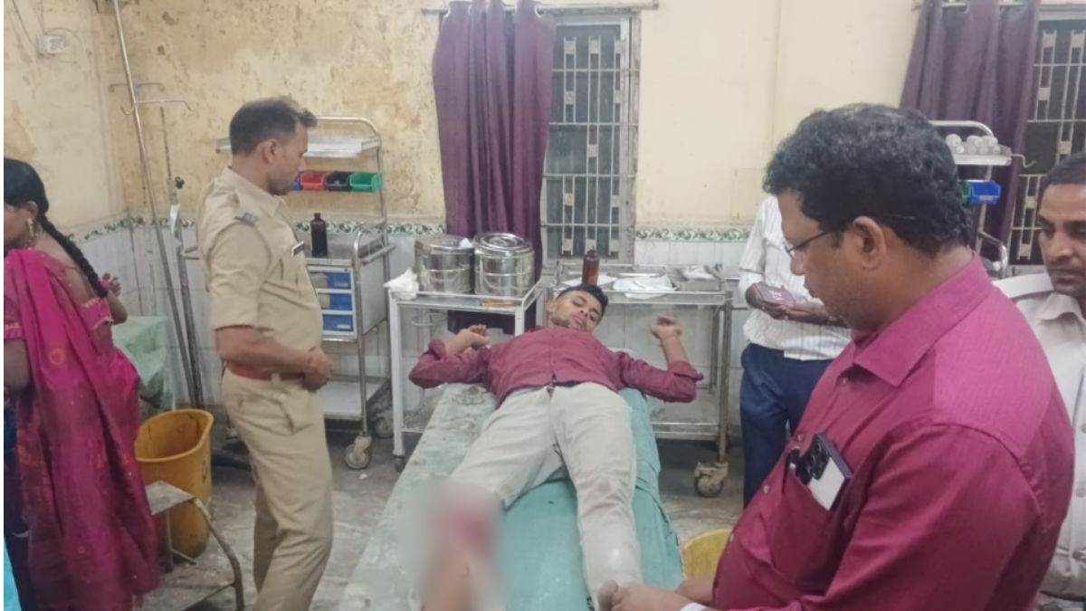 gopalganj news police encounter with criminal arrested after firing