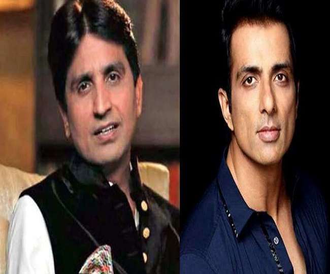 ncr kumar vishwas wrote a wonderful poem while wishing actor sonu sood on his birthday