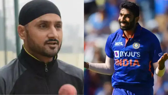 Harbhajan Singh express happiness and pray for Jasprit bumrah comeback. Image- twitter