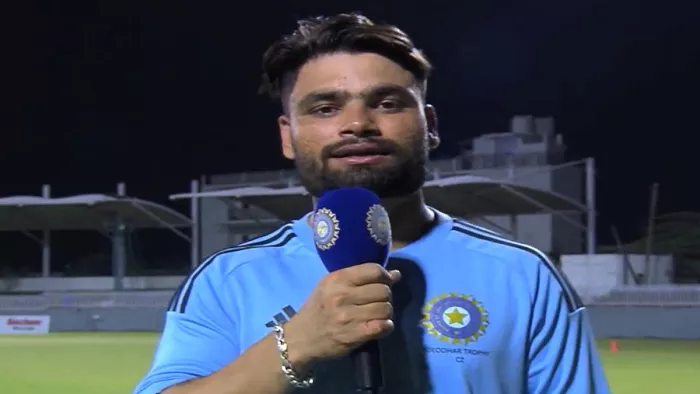 Rinku Singh emotional statement on inclusion in Team India. Image- Screenshot from BCCI twitter