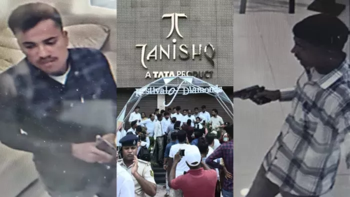 तनीष्क शोरूम लूट की घटना। फाइल फोटो