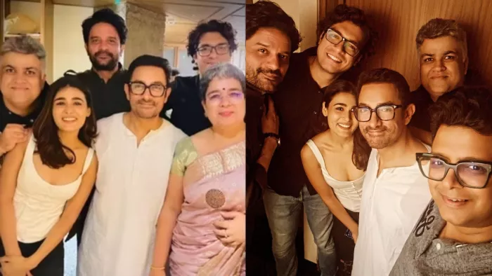 जुनैद खान और आमिर खान (फोटो इंस्टाग्राम)