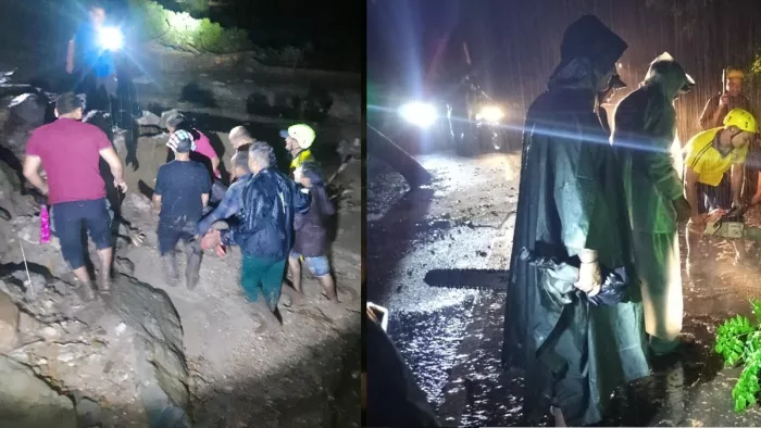 टिहरी में फटा बादल, केदारघाटी में पैदल मार्ग ध्वस्त होने से फंसे 200 यात्री