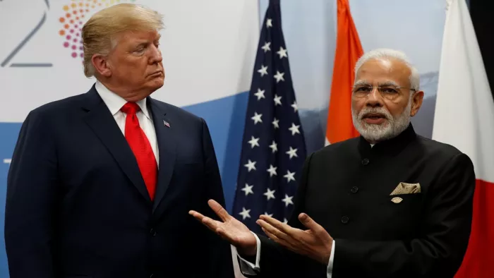 भारत पर आज से लागू होगा 25 फीसदी अमेरिकी टैरिफ (फोटो- रॉयटर)