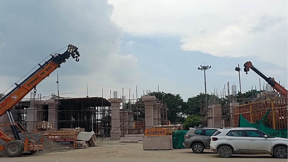 ayodhya ram mandir 60 percent construction of vvip gate of ramjanmabhoomi complex is complete