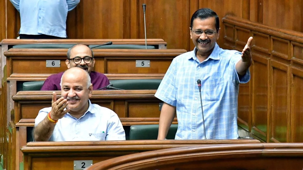 Delhi Vidhan Sabha दिल्ली विधानसभा की कार्रवाई शुरू होते ही हंगामा