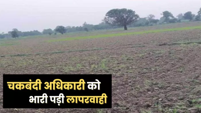 लापरवाही मिलने पर चकबंदी सहायक अधिकारी पर कार्रवाई (प्रतिकात्मक फोटो)