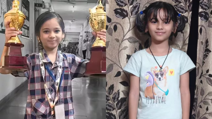 5 साल की Aarini Lahoty ने रचा इतिहास, FIDE रेटिंग हासिल करने वाली बनी भारत की सबसे युवा खिलाड़ी - Aarini Lahoty youngest FIDE rated chess player India