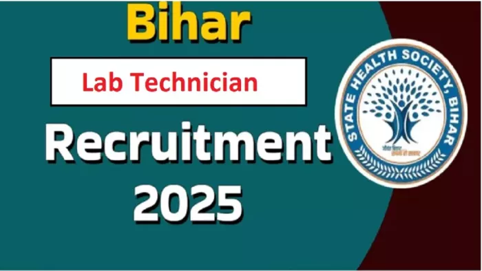 Bihar Lab Technician Bharti 2025 के लिए यहां से करें अप्लाई।