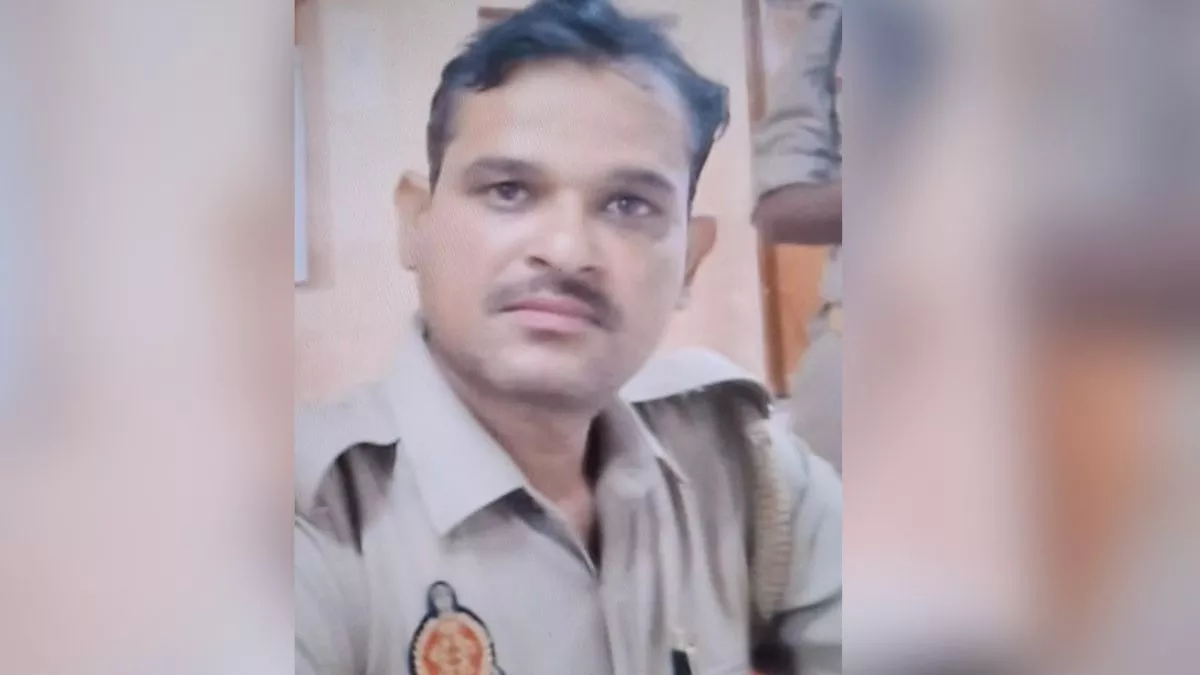 बाइक समेत नाले में गिरने से सिपाही की मौत, संभल में गणेश चौथ मेले में तैनात थे