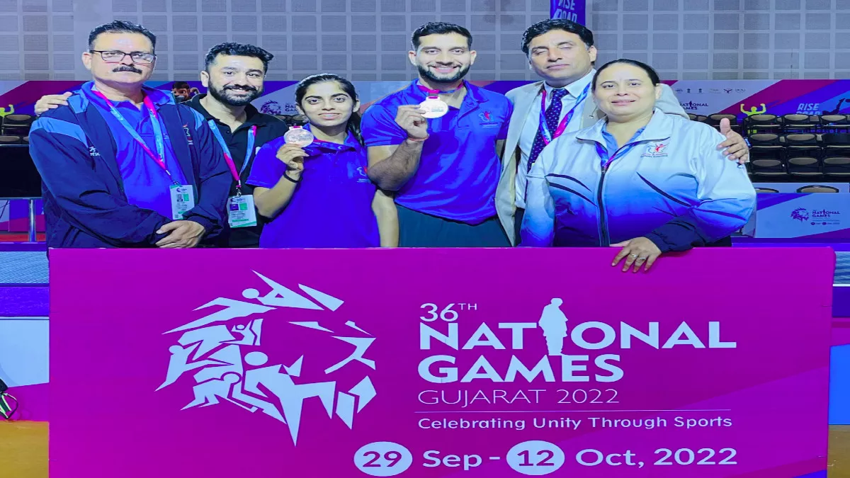 Gujarat में जम्मू के तलवारबाजों ने जीते तीन कांस्य पदक, रिया बख्शी-विशाल थापर ने जीता कांस्य पदक