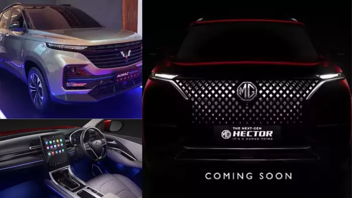 MG Hector के नए हाइब्रिड SUV का वेरिएंट हुआ पेश