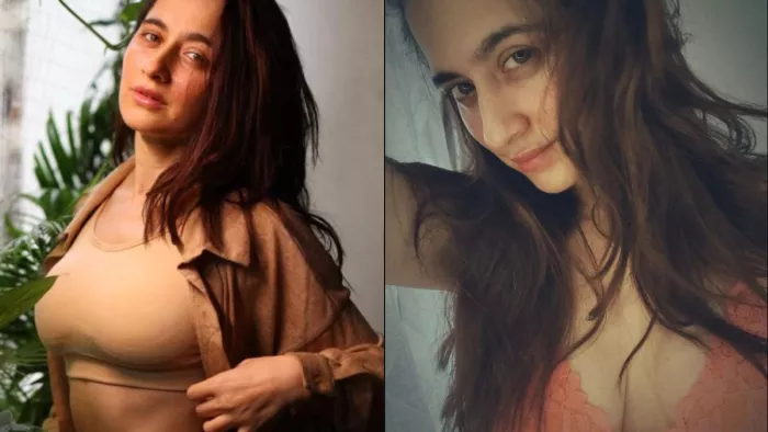 Sanjeeda Shaikh Transparent Bralette: संजीदा शेख टीवी एक्ट्रेस है।