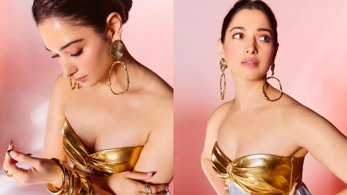 Tamannaah Bhatia Bold Photos: तमन्ना भाटिया ने बोल्ड ड्रेस में ढहाया कहर, फैंस ने दांतों तले दबाई...