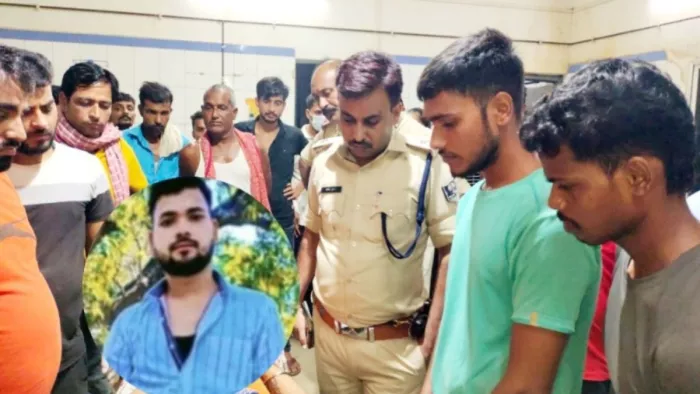 हत्था को लेकर छानबीन करती स्थानीय पुलिस