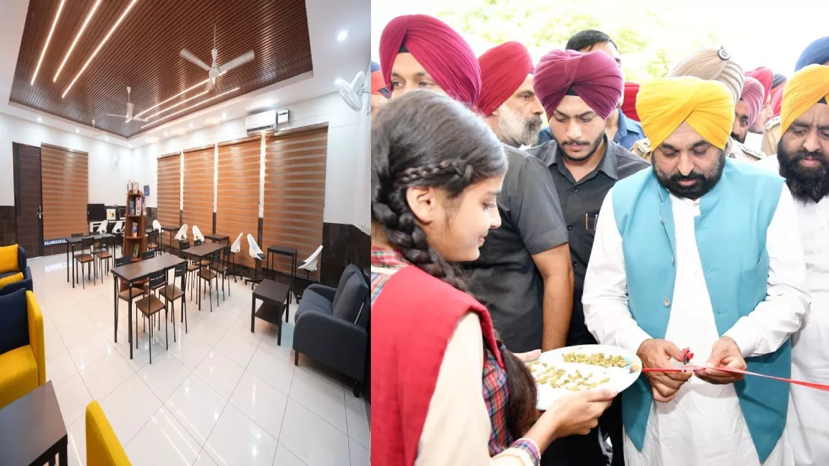 CM Bhagwant Mann- धूरी में सीएम मान ने किया 12 मॉडर्न लाइब्रेरी का उद्घाटन, बोले- युवाओं की बदलेगी किस्मत