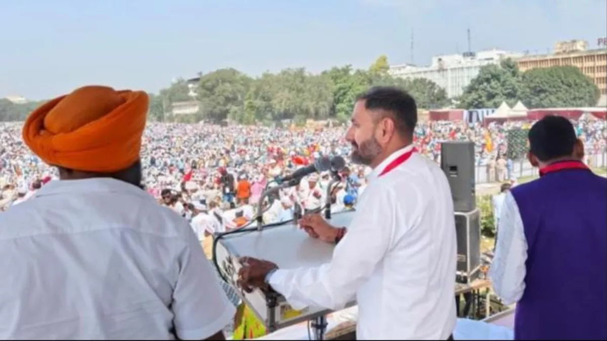 Haryana- पेंशन शंखनाद महारैली में देश भर के कर्मचारियों ने की भागीदारी, Old Pension Scheme बहाली का बनाया दबाव