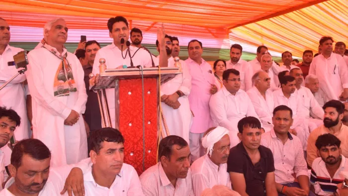 हरियाणा में सत्ता की नहीं, व्यवस्था परिवर्तन की लड़ाई -दीपेंद्र हुड्डा