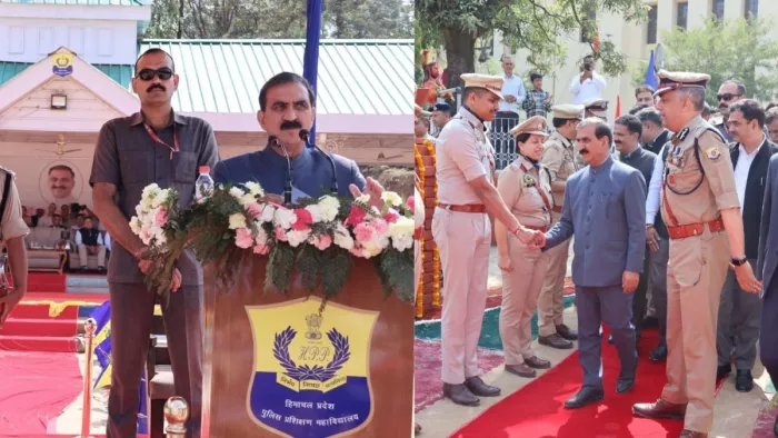 सुक्खू ने PTC डरोह में किया पासिंग आउट परेड को संबोधित