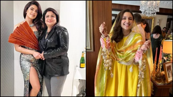 Parineeti Chopra की चूड़ा रस्म से क्यूट फोटो वायरल। Photo- Instagram
