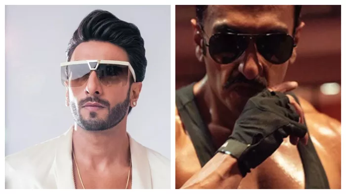 Ranveer Singh Photo from Singham Again set