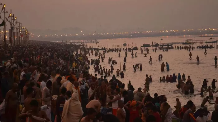 इस महाकुंभ में पहले जैसा नहीं रहेगा संगम का क्षेत्रफल (प्रतीकात्मक फोटो)