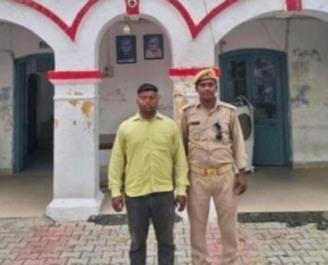 badaun news man arrested for false theft report in ujhani