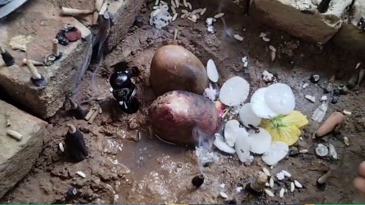 badaun news shivling found during field excavation villagers excited