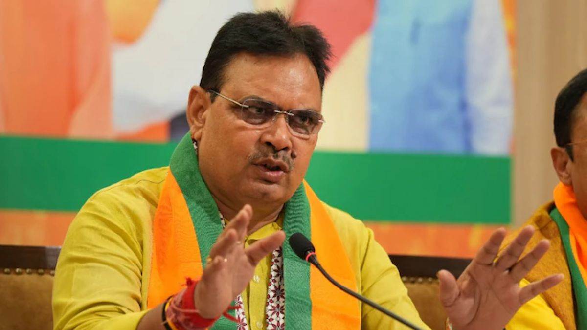 rajasthan cm bhajanlal sharmas mysterious phone call disrupts event