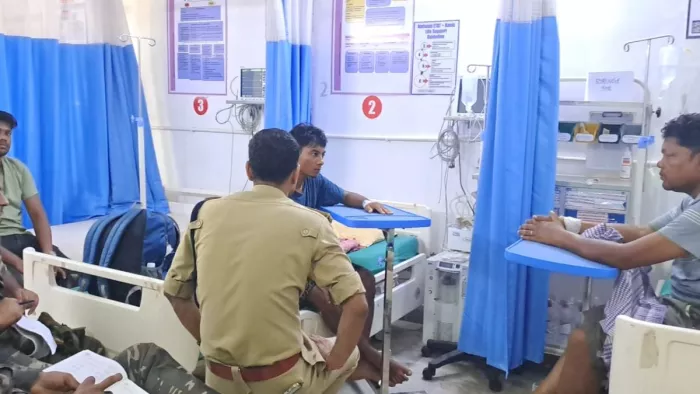 नकाबपोश बदमाशों ने चर्च में की डकैती