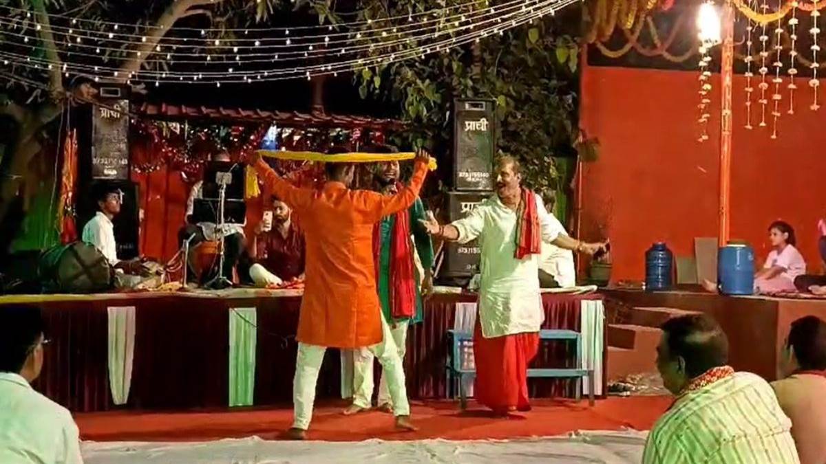 gorakhpur durga puja jagran fair devotion news