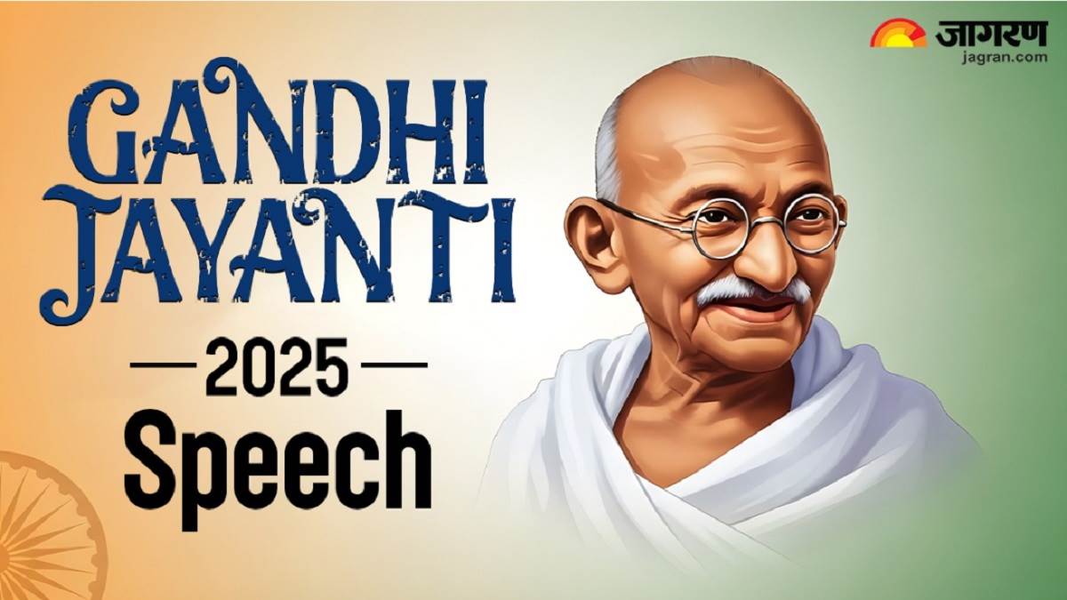 gandhi jayanti 2025 a speech laced with poems on gandhi jayanti will greet you with applause