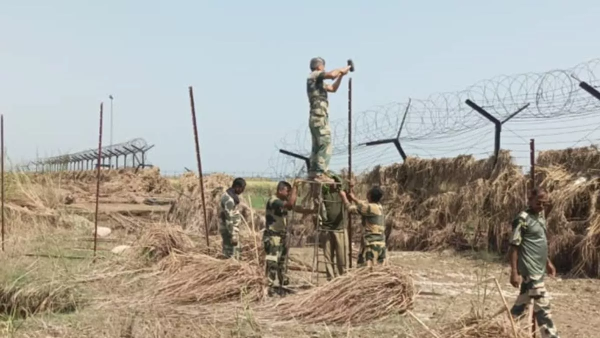पंजाब में बाढ़ से BSF की 32 चौकियों को नुकसान, बॉर्डर पर लगी तारबंदी भी बही, अब सुरक्षा बनी चुनौती