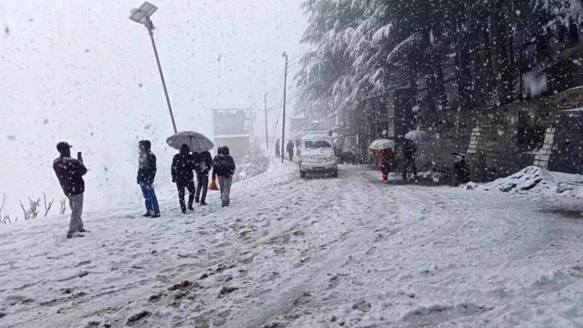 snowfall after rain in himachal know the weather update for the next 7 days