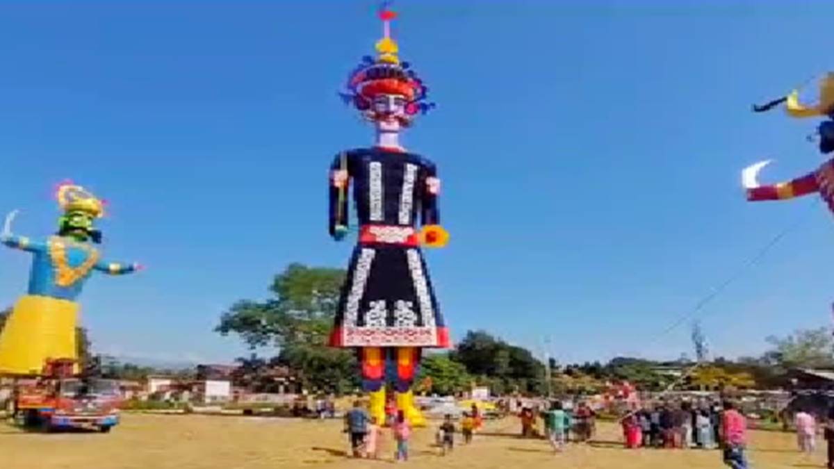 the world tallest ravana will be burnt in kota