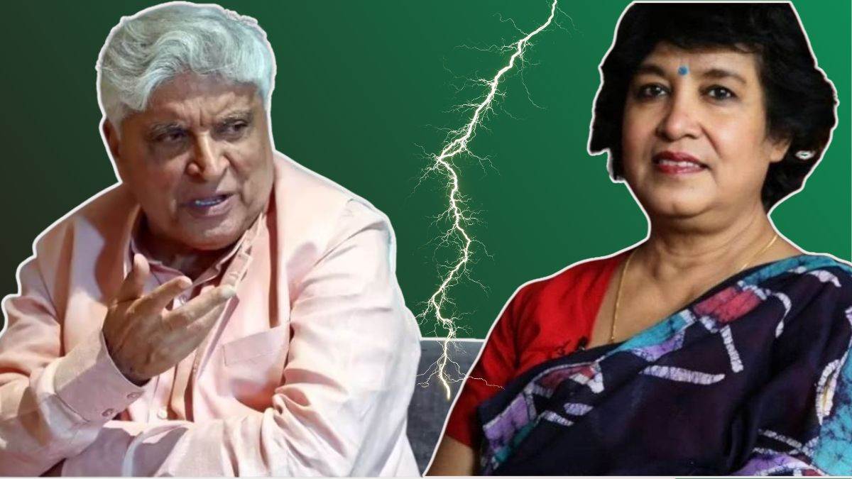 javed akhtar schools taslima nasreen on ganga jamuni tehzeeb after durga puja post