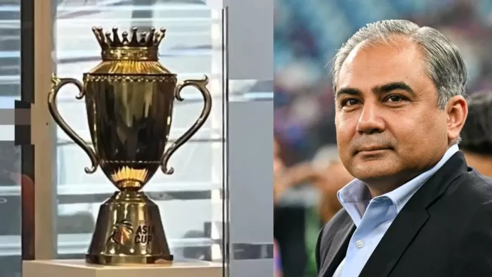 Mohsin Naqvi ने UAE Board को सौंपी Asia Cup Trophy