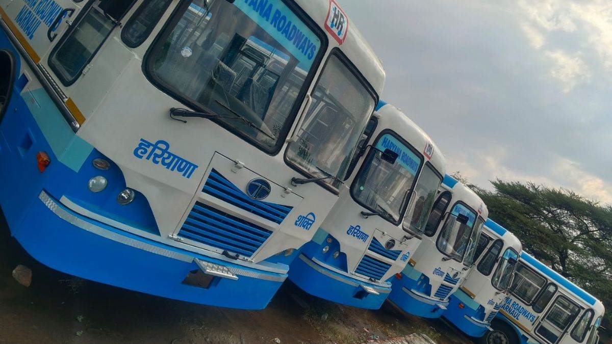 ncr mahendragarh news 25 new buses added to roadways depot fleet